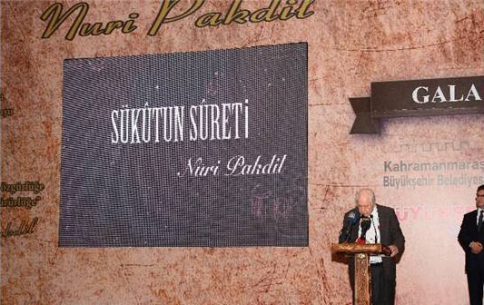 SÜKUTUN SURETİ NURİ PAKDİL BELGESELİNİN GALASI YAPILDI