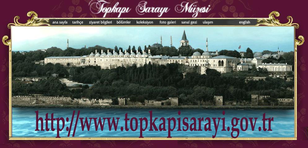Topkapı Sarayı Web Sayfası